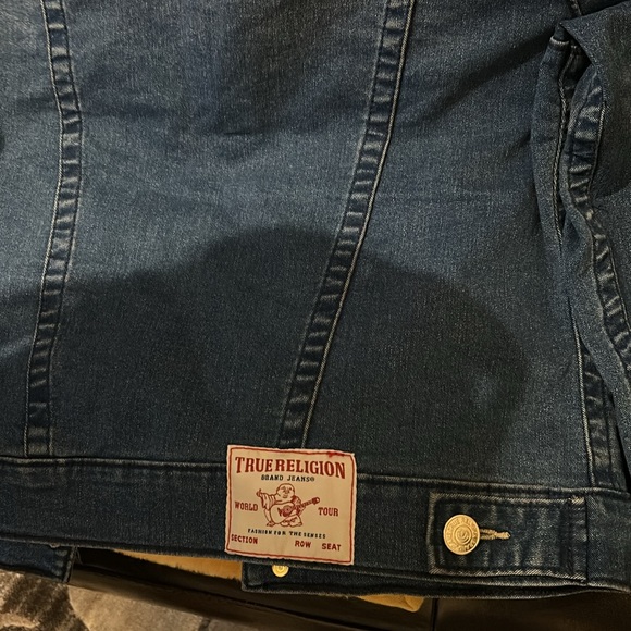 NEW True Religion Jean Jacket - Picture 4 of 5